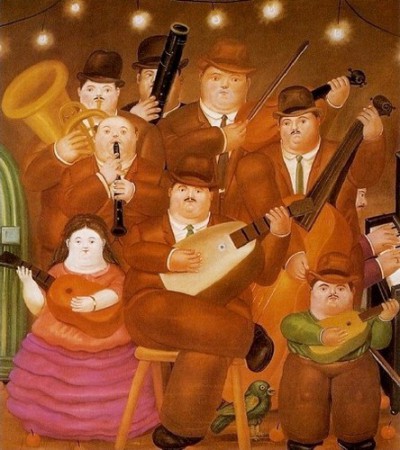 Los músicos – Fernando Botero